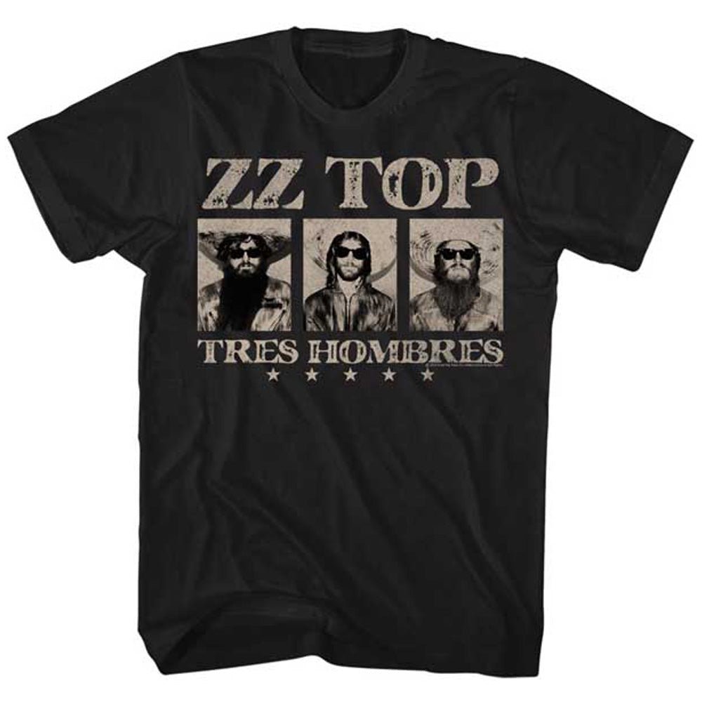 ZZ TOP ズィーズィートップ (デビュー 55周年 ) - TRES HOMBRES / Tシャツ / メンズ - PGS
